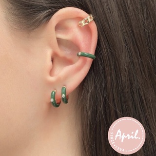 พร้อมส่ง 💜 Earring Hoop ต่างหูแฟชั่น มินิมอล ตุ้มหูผู้หญิง หลากสี งานเซ็ต set สินค้าราคาถูก คุณภาพดี เอียร์ริงค์ฮูป