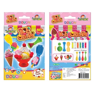 คิดอาร์ท ชุดแป้งโดว์และแม่ไอศครีม  Kidart Dough &amp; Molds (DOP120-S14)