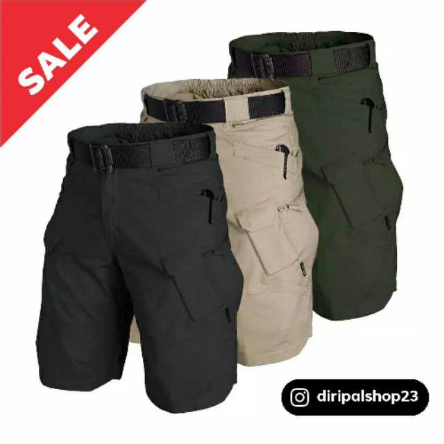 【COD】ZITY กางเกงขาสั้นสินค้าทางยุทธวิธีกันน้ำ Mens Military Army Cargo pants #4