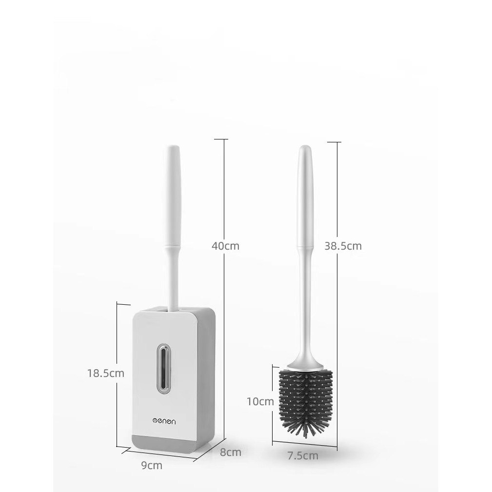 ○☎แปรงขัดห้องน้ำEcoco อุปกรณ์ทำความสะอาดชักโครก แปรงขัดชักโครก ที่ขัดห้องน้ำ แปรงขัดส้วม ที่ขัดส้วม
