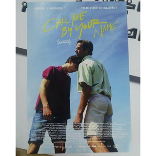 โปสเตอร์หนัง Call me by your name