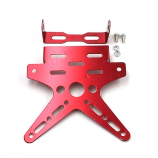 Adjustable Rear Plate Support Frame License Plate Holder After pai jia The Scooter License Plate Holder