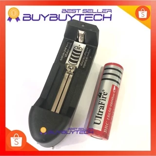 Rabbit Mall 9900mAh ถ่านชาร์จ แท่นชาร์ต ถ่านชาร์ต 18650 UltraFire 3.7V 9900mAh