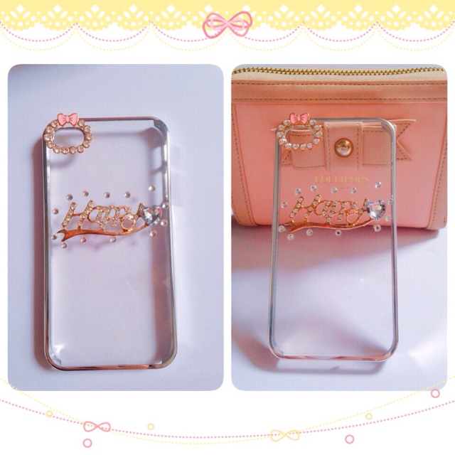 🎀Happy Case for iphone4,4S🎀