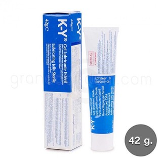 K-Y Gel Lubricating Jelly Sterile . เควาย เจลหล่อลื่น ขนาด 42 และ 82 กรัม [ 1 หลอด ] K Y gel