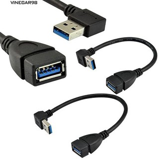 2x USB 3.0 มุมซ้ายและขวา / ขึ้นและลงสายต่อสายเคเบิลต่อสายจากชาย - หญิง