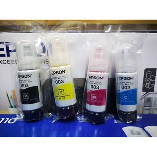 ราคาพิเศษ หมึกเติม Epson 003  ของแท้ แบบไม่มีกล่อง.