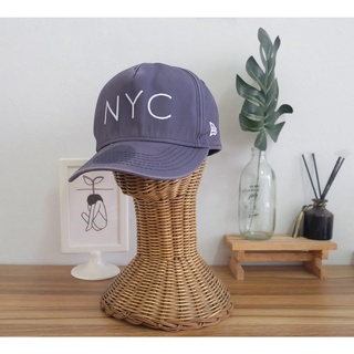 หมวก New Era "NYC" Baseball Cap สีกรม มือสอง ของแท้