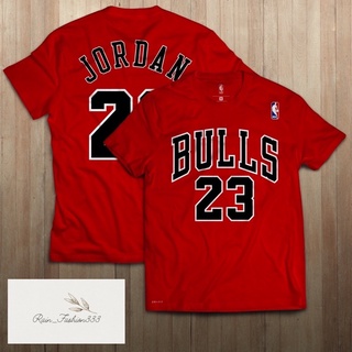 เสื้อยืด JORDAN BULLS 23|จอร์แดน 23|เสื้อยืดพรีเมี่ยม JORDAN