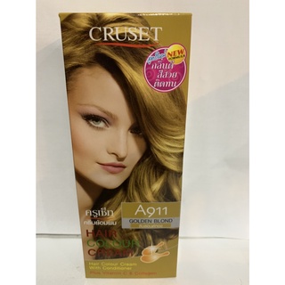 CRUSET Hair Color Cream ครูเซ็ท ครีมย้อมผม ยาย้อมผม ครีมเปลี่ยนสีผม สีผมแฟชั่น ปิดผมขาว น้ำยาย้อมผม