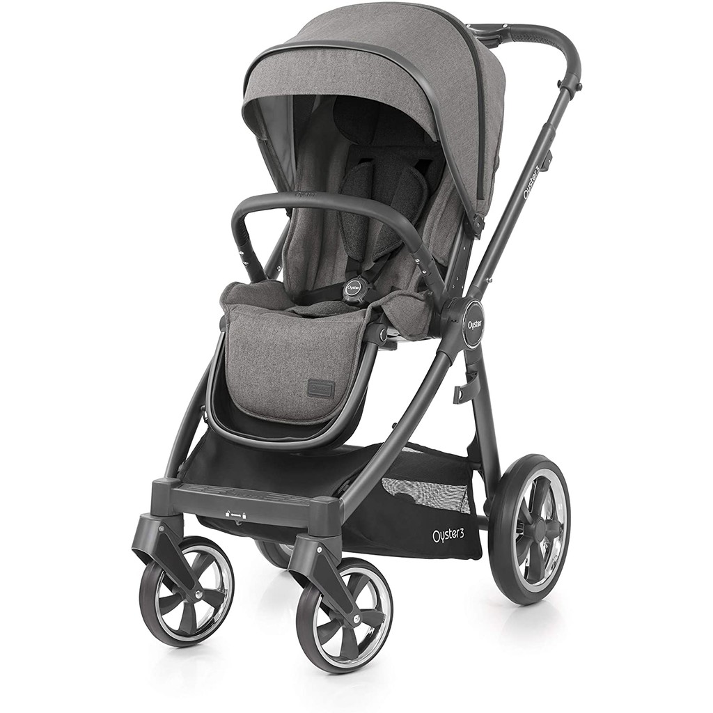 Oyster 3 stroller - City Grey color รถเข็นเด็ก Oyster3 สี Mercury​ City Grey