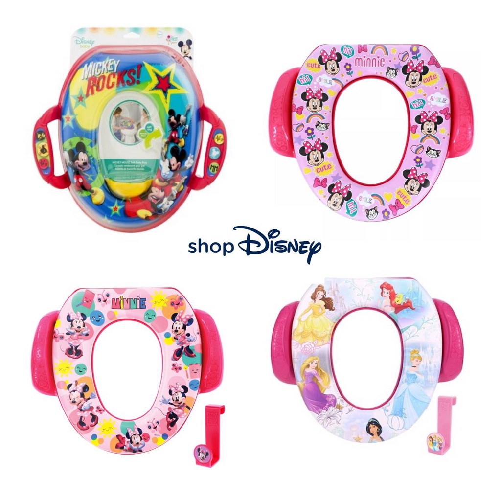 พร้อมส่งค่ะ !! เบาะรองโถฝึกขับถ่ายเด็ก จาก Disney ลาย มิกกี้ มินนี่ และเจ้าหญิง