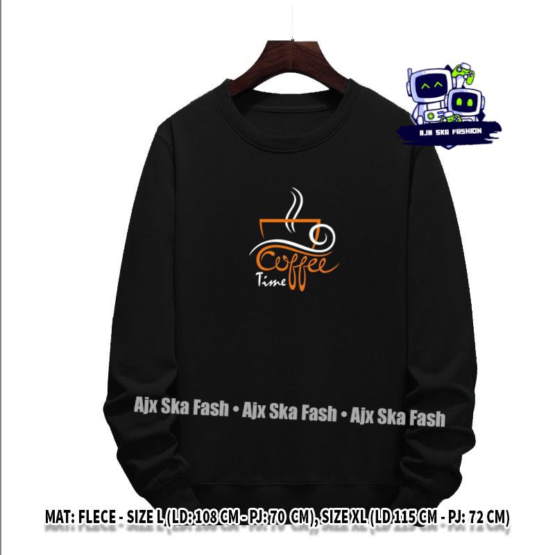 Class COFFE TIME SWETER/เสื้อกันหนาวการพิมพ์หน้าจอผู้ชาย/กาแฟ TIME/DISTRO SWETER/เสื้อกันหนาวผู้ชาย/
