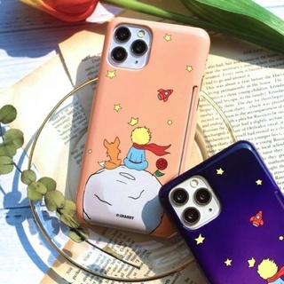 Card Case เคส เก็บบัตร แข็ง แท้ จากเกาหลี Samsung Galaxy ซัมซุง S10 เจ้าชายน้อย Little Prince สีส้ม