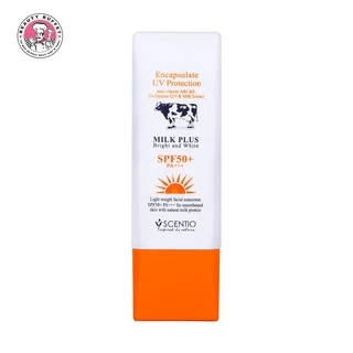 BEAUTY BUFFET SCENTIO MILK PLUS ENCAPSULATE SUNSCREEN UV PROTECTION SPF50+PA++ ยูวี โพรเทคชั่นเอสพีเอฟ50+พีเอ+++(30ml)