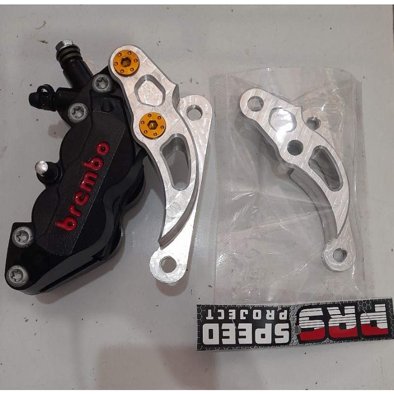 Brembo 4p big mio fino foul jupiter mx 260mm ktc 260 ขายึดคาลิปเปอร์เท่านั้น