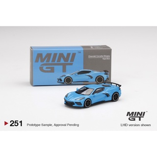 MINI GT 1:64 Chevrolet Corvette Stingray Rapid Blue