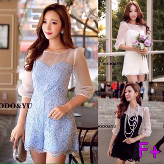 ราคา 290 บาท Vip : 260.-  งานสวย งานเริศ ควรค่า ต้องมีน๊า BRAND : Alicemccall Jumpsuit แขนสั้น เนื้อ