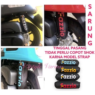 โช๊คอัพเบรกเกอร์ โช๊คอัพ FAZZIO SHOCK BREAKER COVER MONO SHOCK MONOSHOCK YAMAHA FAZZIO SHOCK COVER FAZIO MODEL VELOSTRAP VELO STRAP เอาท์บอร์ด PNP กันน้ํา 80% กันน้ํา โช๊คอัพเบรกเกอร์ FAZZIO