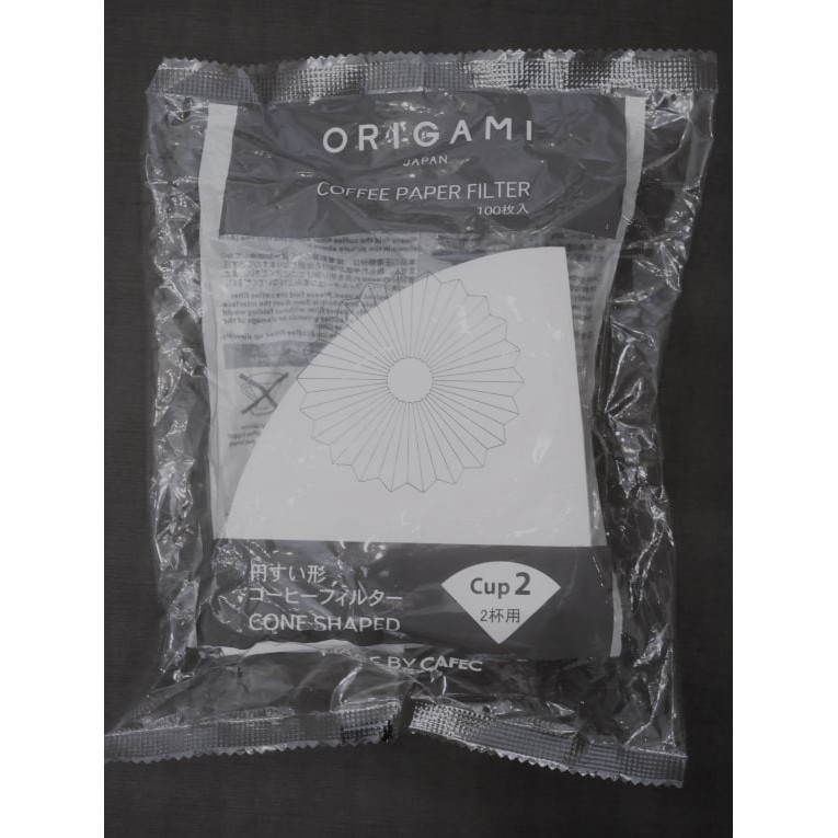 กระดาษกรอง Origami paper filter ไซส์ s