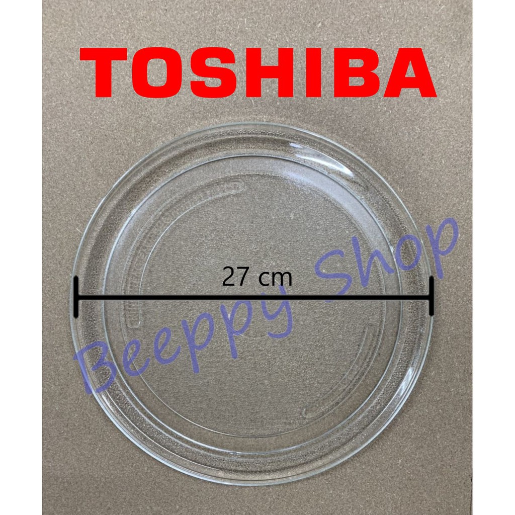 จานไมโครเวฟ จานรองไมโครเวฟ Toshiba โตชิบ้า 23 ลิตร รุ่น ER-H23SC ER-G23SC ER-D23SC ของแท้