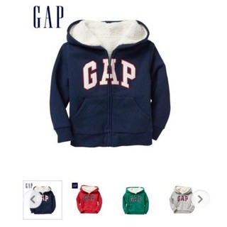 Gap Hoodie.แจ็คเก็ต​ บุขน เด็ก​เล็ก​