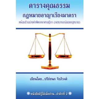ตารางคุณธรรมกฎหมายอาญาเรียงมาตรา