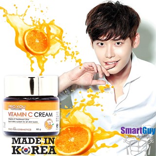 Pro You Vitamin C Cream 60g. ครีมวิตามินซีเข้มข้นปรับผิวหน้ากระจ่างใสตึงกระชับย้อนวัยผิวแบบเร่งด่วนจากเกาหลี