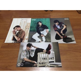 Postcard set BAMBAM Got7 แบมแบม จากนิตยสาร GQ ครบ4แบบ