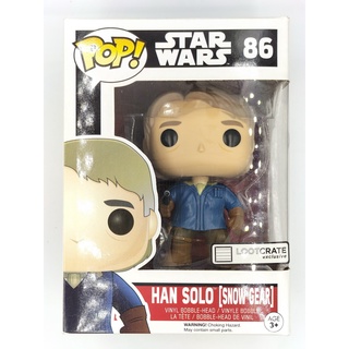 Funko Pop Star Wars - Han Solo [Snow Gear] #86 (กล่องมีตำหนินิดหน่อย) แบบที่ 2