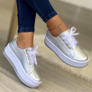 ✠☫✵Tennis Female Sneakers Breathable Non-Slip Sports Shoes for Women Round Toe Platform Chaussure Fashion Footwear Mujer