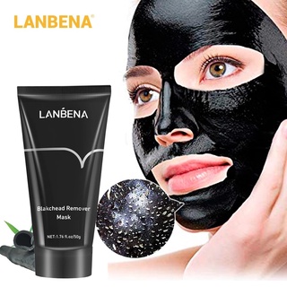 【พร้อมส่ง】LANBENA มาสก์หน้า ถ่านไม้ไผ่ธรรมชาติ กําจัดสิวเสี้ยน