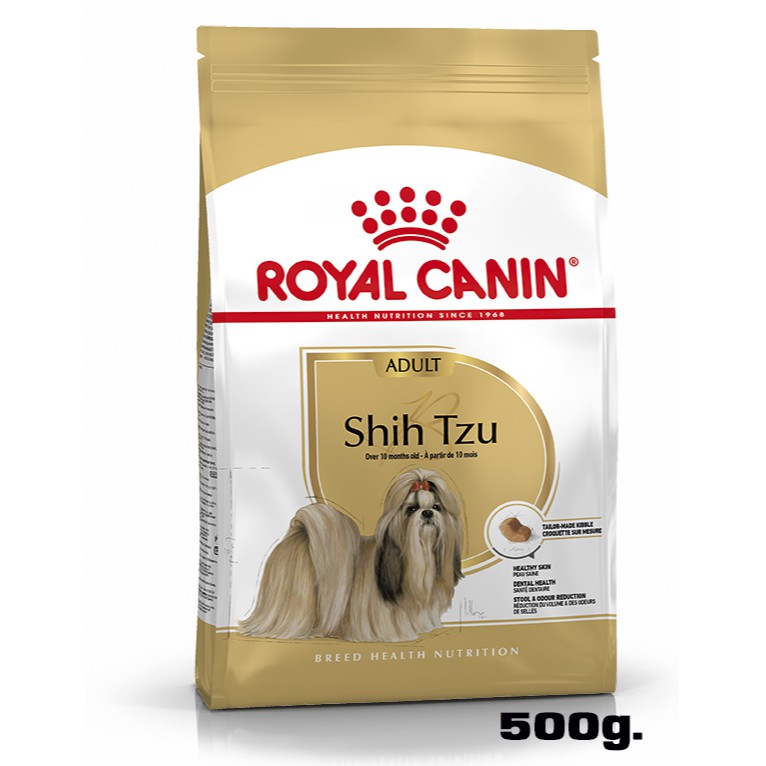RoyalCanin ShihTzu Adult อาหารสุนัขโตพันธุ์ชิห์สุ 10เดือนขึ้นไป (ขนาด 500g.)