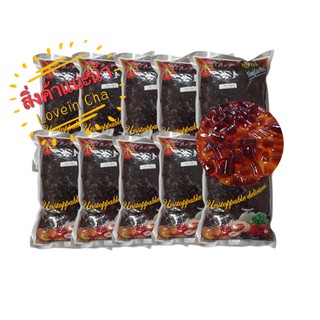 พร้อมส่ง ไข่มุก​ บราวน์ชูก้า10pack หลอดแก้วบราวน์ชูก้าBrownSugar(1000กรัม*10pack)