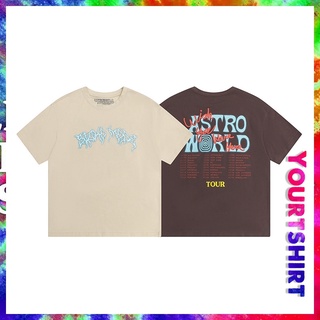 เสื้อคู่วินเทจ - เสื้อสกอตต์ Travis เสื้อเชิ้ต Tshirt สําหรับผู้ชายขนาดบวกขนาด Tshirt ตัวอักษรสายฟ้