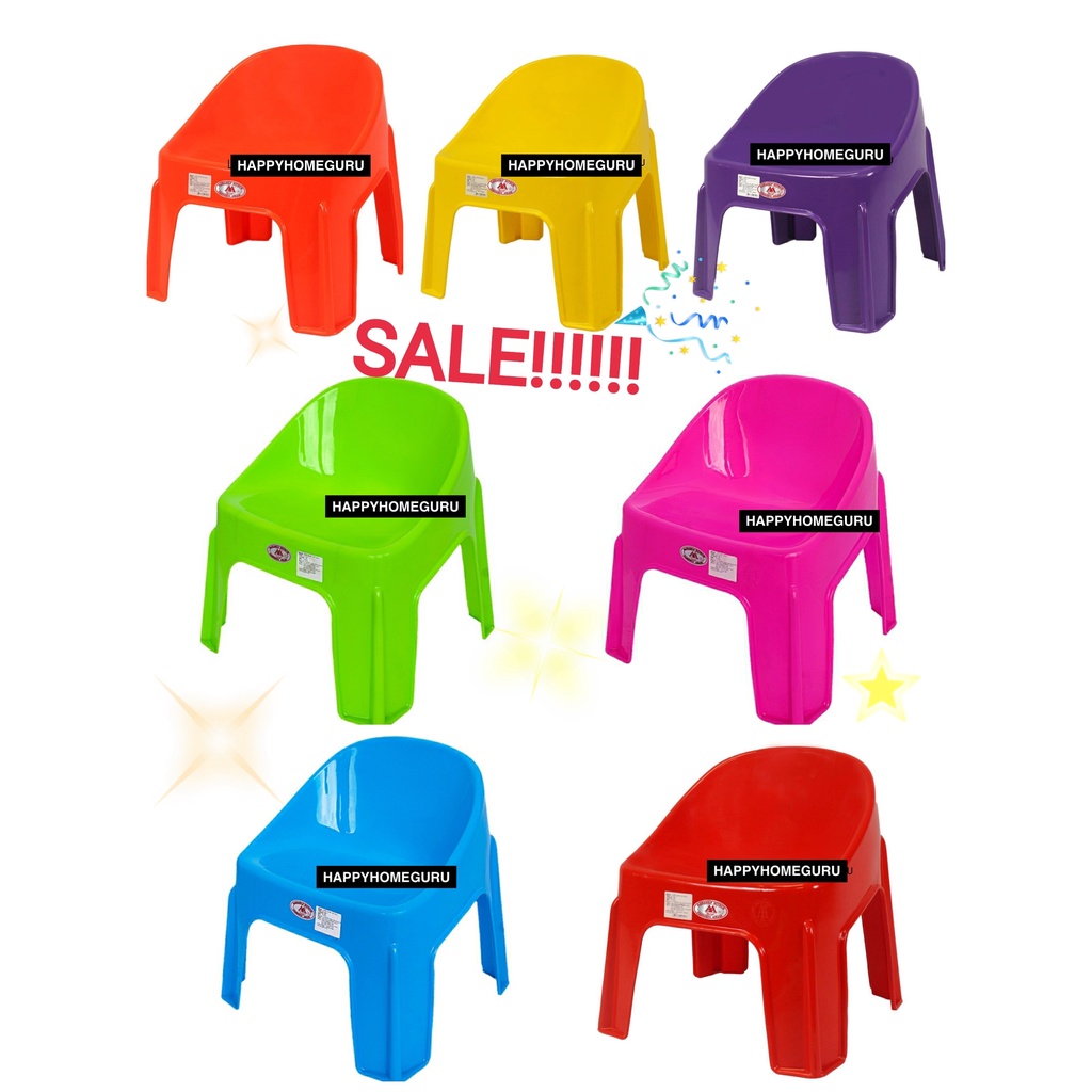 เก้าอี้พลาสติก รุ่น แฟนซี Fancy chair เจ้าแรก เกรดAA☑️ **มียางกันลื่น*ถูกและดี เก้าอี้พนักพิง เก้าอี้เด็ก พกพาง่าย