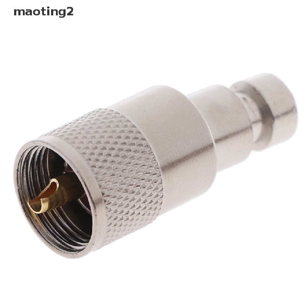 {maoting} อะแดปเตอร์ปลั๊กเชื่อมต่อบัดกรี UHF PL259 ตัวผู้ สําหรับ RG8U RG58-3 1 ชิ้น