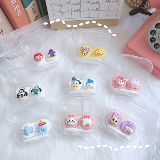 Contaclens Case ตลับคอนแทคเลนส์ ลายการ์ตูนน่ารักๆ