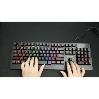 RAZEAK OSIRIS KG8702 USB Keyboard คีย์บอร์ดมีไฟ