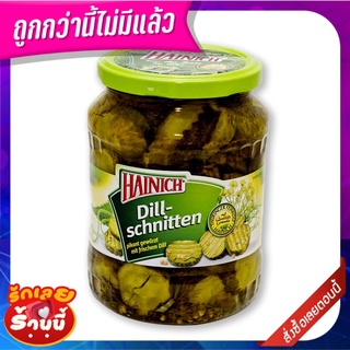 ไฮนิช แตงกวาแผ่นผักชีลาว 670 กรัม HAINICH Dill Schnitten 670g