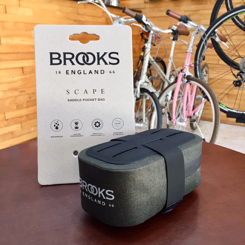 BROOKS ENGLAND: กระเป๋าท้ายอานจักรยาน BROOKS SCAPE SADDLE PORKET BAG ราคา ถูกที่สุด ดีลบีเคเค แกลเลอรีภาพที่ 2