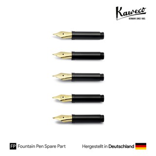 Kaweco 060 Steel Nib Gold Plated for Sport &amp; Liliput - หัวปากกาคาเวโก้สีทอง สำหรับรุ่นสปอร์ตและลิลิพัต