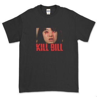 คอลูกเรือเสื้อยืดคอกลมเสื้อยืด พิมพ์ลาย Kill BILL GOGO YUBARI FILMผ้าฝ้ายแท้