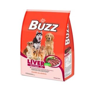 Buzz บัซซ์ อาหารสุนัขโต รสตับ Balance Nutrition Liver Flavor 15 KG.