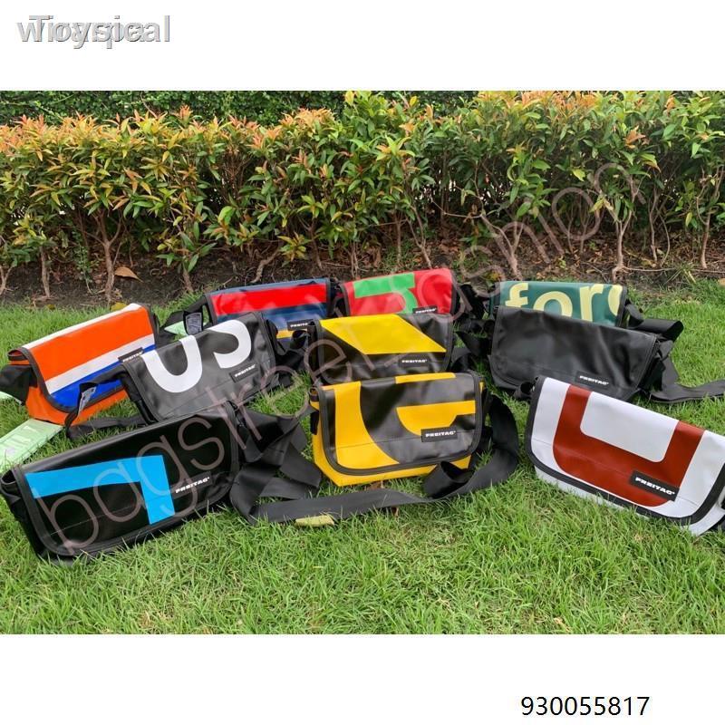 ❦♗✠❀❆ลดวันเดียว!🔥สินค้ามาแรง🔥 กระเป๋าFREITAG HAWaii  ผ้าใบแท้  กันน้ำ