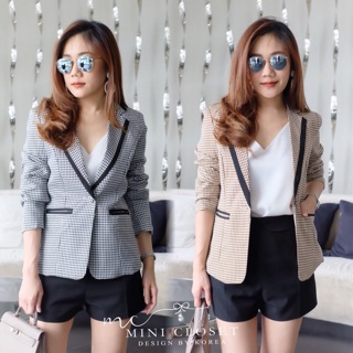 Scott Fabric Blazer