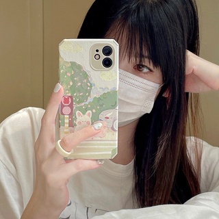 เคสไอโฟน เคสซิลิโคน TPU สินค้าพร้อมส่งจากไทย iPhone X XS MAX XR  7+ 8PLUS กระต่ายไฟแดง TPU-R1622