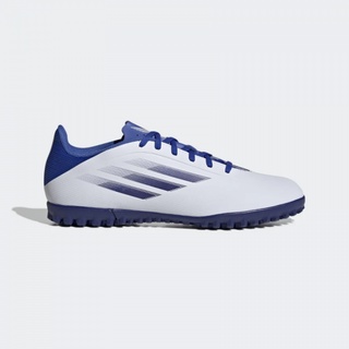 Adidas รองเท้าฟุตบอล / ร้อยปุ่ม X Speedflow.4 TF | Cloud White/Legacy Indigo/Sky Rush ( GW7531 )