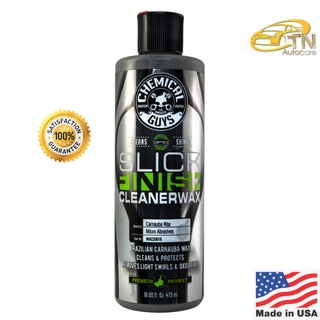 Chemical Guys Slick Finish Cleaner Wax (16 oz) (ของแท้)