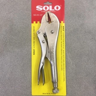 SOLO คีมล็อค คีมล็อคปากตรง 10” SOLO ของแท้